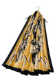 Fashion Handbag Print Silk Scarf