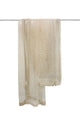 Rose Print & Pearl Embellished Sheer Scarf/ Shawl