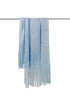 Metallic Thread Woven Tassel Scarf / Shawl