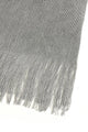 Metallic Thread Tassel Edge Kimono / Coverup