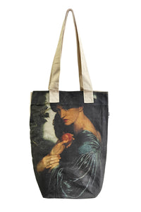 Rossetti's Proserpine Pre Raphaelite Art Print Cotton Tote Bag (Pack Of 3)