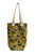 Jungle Leaf Leopard Print Cotton Tote Bag (Pack Of 3)