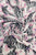 Scattered Zebra & Floral Print Frayed Scarf