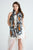 Scary Ghost Face Halloween Print Frayed Scarf