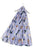 Wild Bunny Rabbit Print Frayed Scarf