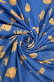 Equestrian Horse Print Frayed Scarf