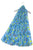Wimbledon Tennis Print Frayed Scarf