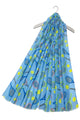 Wimbledon Tennis Print Frayed Scarf