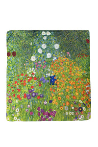 Klimt Flower Garden Silk Cover Up
