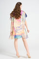 Modern Frida Kahlo Silk Cover Up