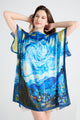 Van Gogh Starry Night Silk Cover Up