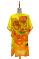 Van Gogh Sunflowers Silk Cover Up