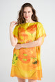 Van Gogh Sunflowers Silk Cover Up