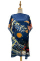 Japanese Great Wave & Lady Silk Cover Up