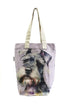 Schnauzer Dog Print Cotton Tote Bag