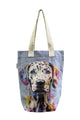 Dalmatian Dog Art Print Cotton Tote Bag (Pack Of 3)