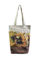 Millet's The Gleaners Art Print Cotton Tote Bag (Pack Of 3)