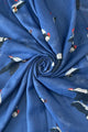 Puffin Bird Print Frayed Scarf