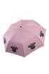 Pug Dog Print Umbrella (Short)