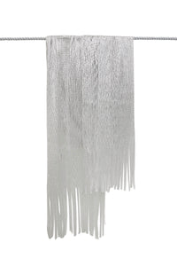 Mesh Tassel Scarf/ Shawl