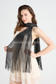 Mesh Tassel Scarf/ Shawl