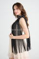 Mesh Tassel Scarf/ Shawl