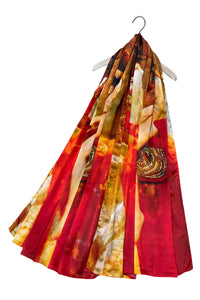 Collier's Lady Godiva Pre Raphaelite Silk Scarf