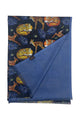 Fox & Deer Night Sky Art Inspired Wool Scarf