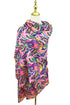 Bright Floral Print Wool Scarf