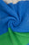 Block Colour Diagonal Edge Wool Scarf