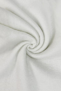 Cosy Plain Blanket Tassel Scarf