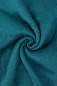 Cosy Plain Blanket Tassel Scarf