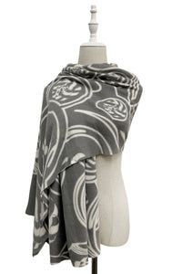 Circular Fashion Print Scarf