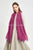 Colourful Floral Print Tassel Scarf