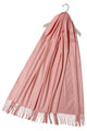 Soft Plain Cashmere Tassel Scarf