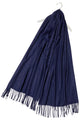 Soft Plain Cashmere Tassel Scarf
