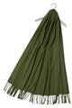 Soft Plain Cashmere Tassel Scarf