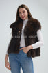 Oversized Lapel Faux Fur Gilet