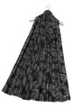 Intricate Paisley Print Wool Frayed Scarf