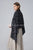 Intricate Paisley Print Wool Frayed Scarf