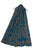 Intricate Paisley Print Wool Frayed Scarf