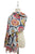 Boho Medallion Print Wool Tassel Scarf