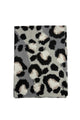 Camo Fashion Leopard Print Frayed Scarf