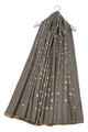 Mini Polka Dot Reversible Wool Frayed Scarf