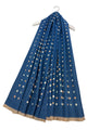 Mini Polka Dot Reversible Wool Frayed Scarf