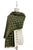 Mini Polka Dot Reversible Wool Frayed Scarf