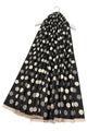 Polka Dot Reversible Wool Frayed Scarf