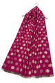 Polka Dot Reversible Wool Frayed Scarf