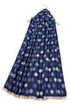 Polka Dot Reversible Wool Frayed Scarf