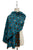 Polka Dot Reversible Wool Frayed Scarf